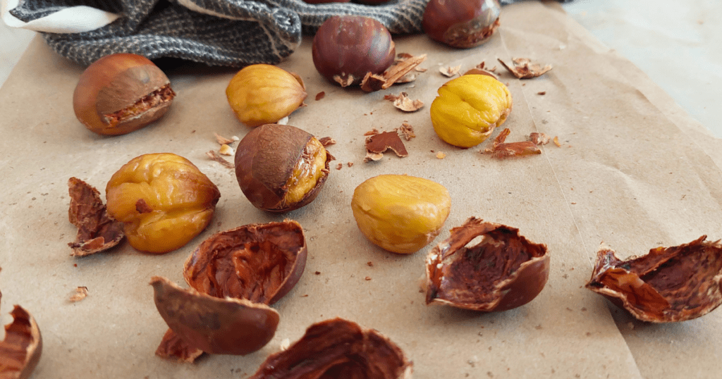 Como assar Castanhas com canela e erva doce na arifryer