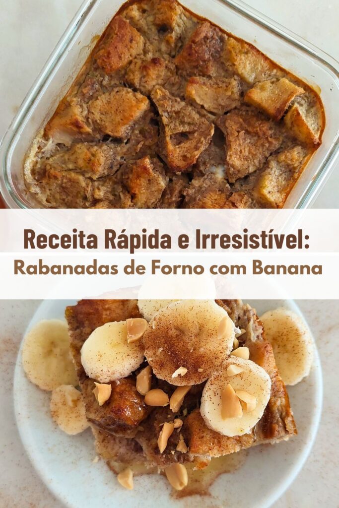 Rabanadas de Natal no Forno com Banana Receita Fácil e Deliciosa