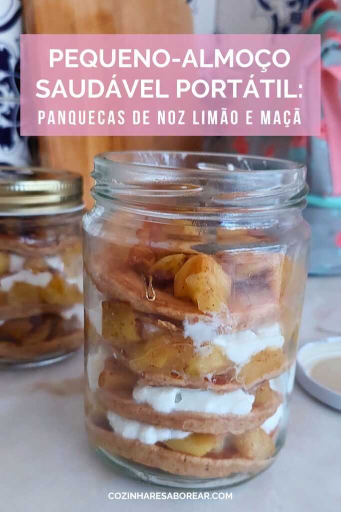 Panquecas de Maçã e Noz Café da Manhã Delicioso (1)