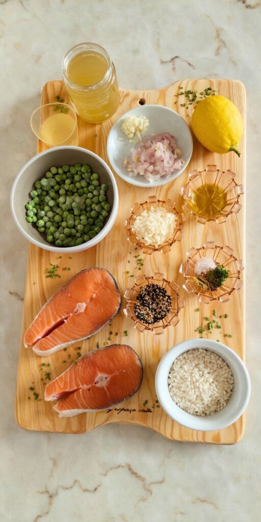 ingredientes para ocasião especial