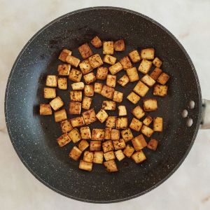 tofu na frigideira