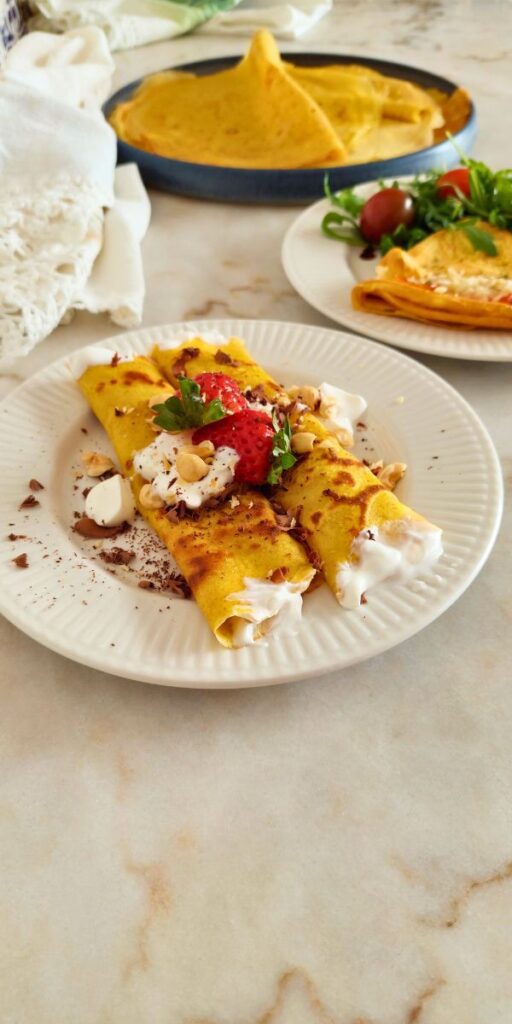 Receitas de Crepes Saudáveis e Fáceis para o lanche