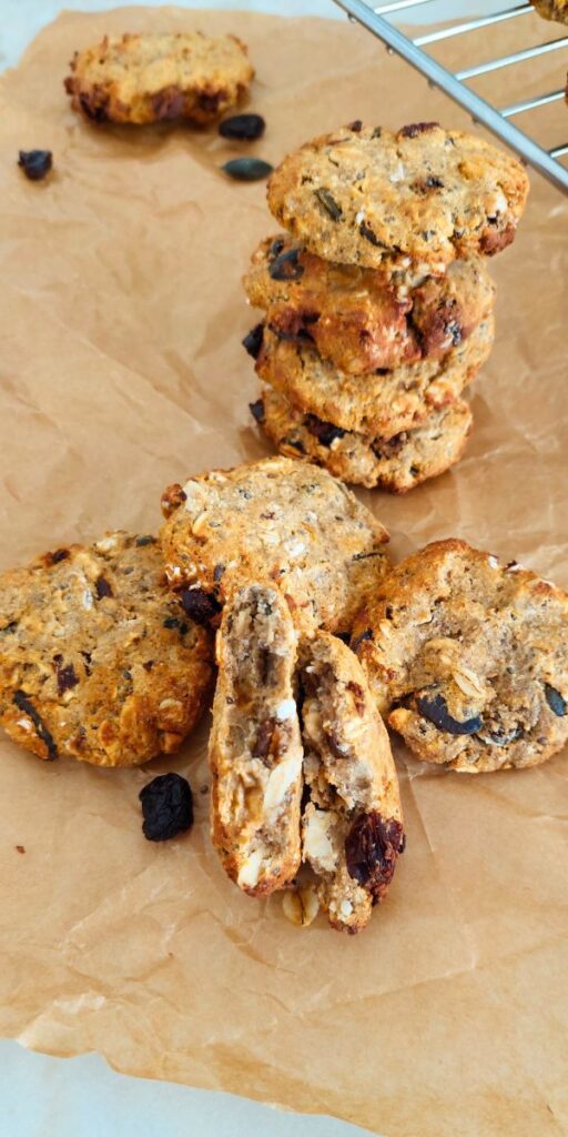 Pequeno-almoço ou lanche delicioso com estas Bolachas proteicas na Airfryer