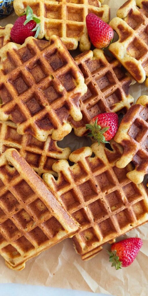 As melhores Waffles Sem Açúcar