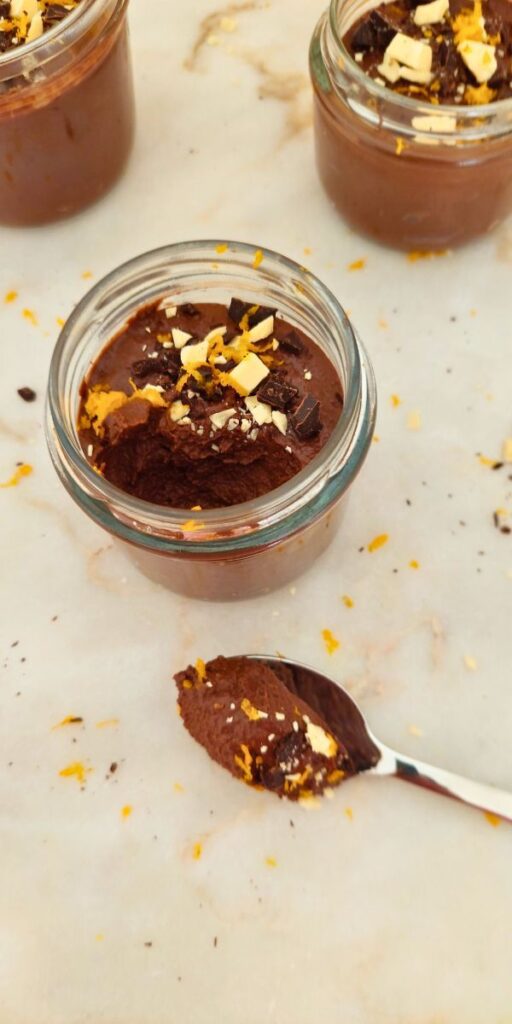 Como fazer A melhor receita de Mousse de chocolate e laranja saudável