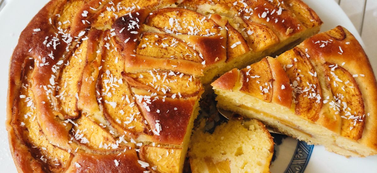 Bolo de Pêssegos Delicioso: Uma Receita Saudável e Saborosa.