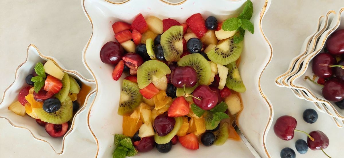 Receita de Salada de Fruta Saudável