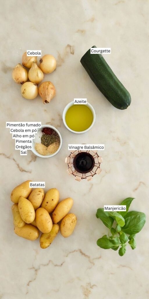 ingredientes para side dishes