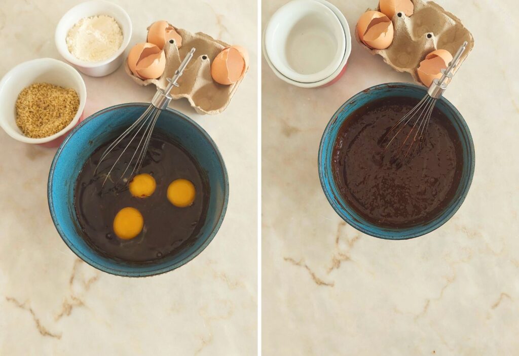 Aprende como fazer Brownie de chocolate húmido com nozes