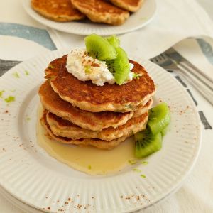 Panquecas fofas prontas para te deliciares ao pequeno-almoço