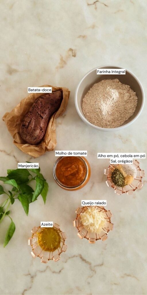 Ingredientes para almoço ou jantar fácil e delicioso