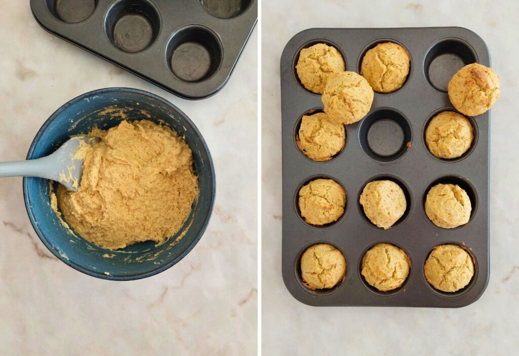 Aprende como fazer Queques pão de milho rápidos Queques pão de milho rápidos Cornbread