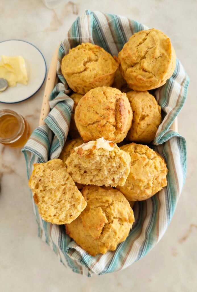 Preparar ementa semanal Queques pão de milho rápidos Cornbread