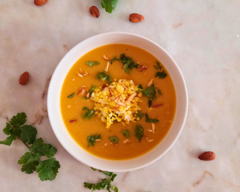 Sopa de Abóbora e Brócolos Preparar ementa semanal Receitas simples