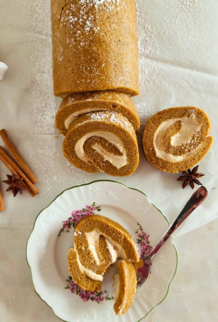 Torta de Abóbora com Recheio de Chocolate Branco receita fácil