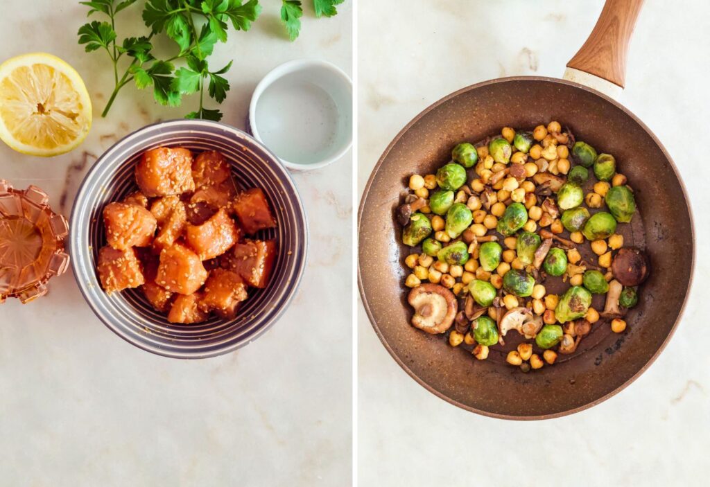 Aprende como fazer Bowl de Salmão e Quinoa