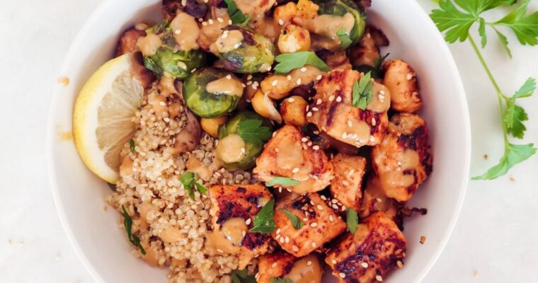 Bowl de Salmão e Quinoa