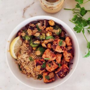 Bowl de Salmão e Quinoa - Receita fácil