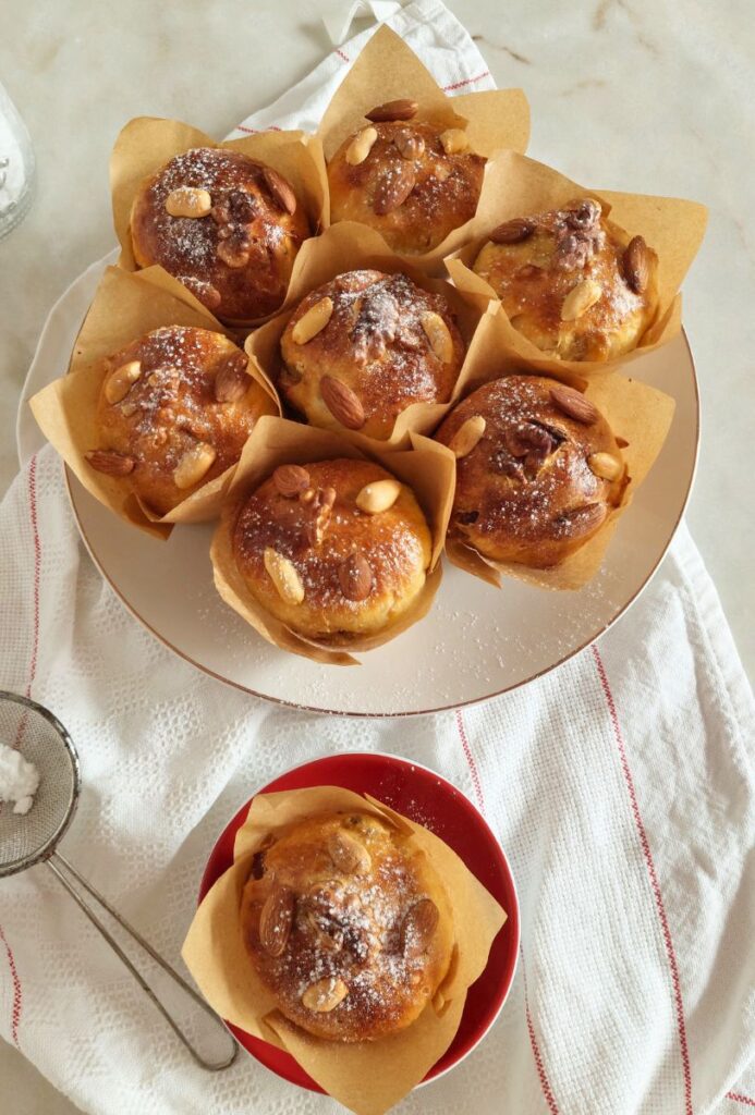 Receita simples de Muffins Bolo Rainha