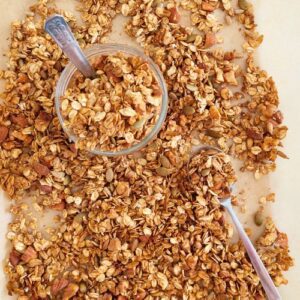 Receitas Granola Caseira de Maçã e Canela