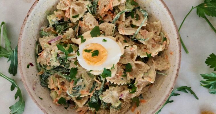 Salada Fria de Massa com Maionese Saudável