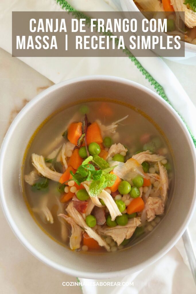 Sopa fácil e saudável one pot meal proteica para almoço ou jantar
