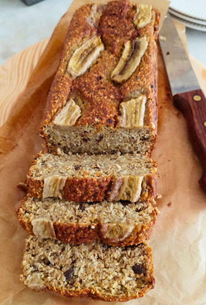 5 Ideias de receitas para Ementa Semanal 2.Banana Bread Fit