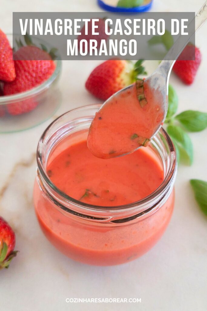 Molho para salada, fresco, rápido, prático e fácil