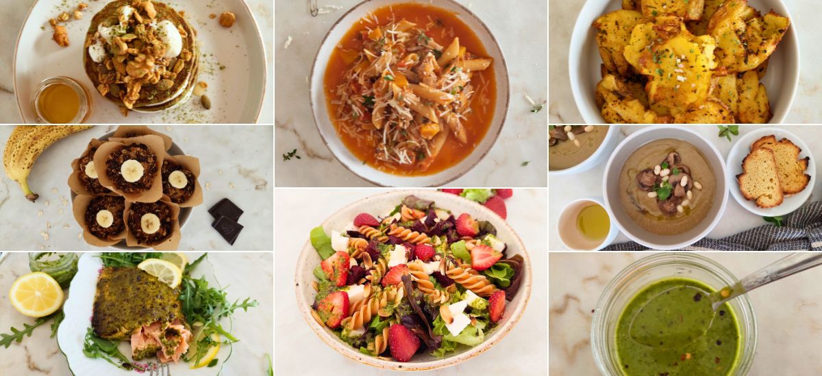 Planear ementa semanal com receitas fáceis | Sem meal Prep